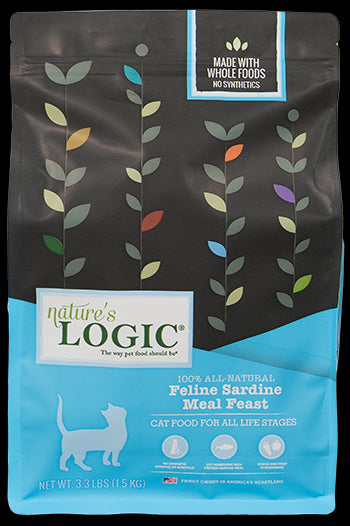 Nature's Logic Sardine All Life Stages Cat Food 7.7lb - Poudre Pet and Feed Supply